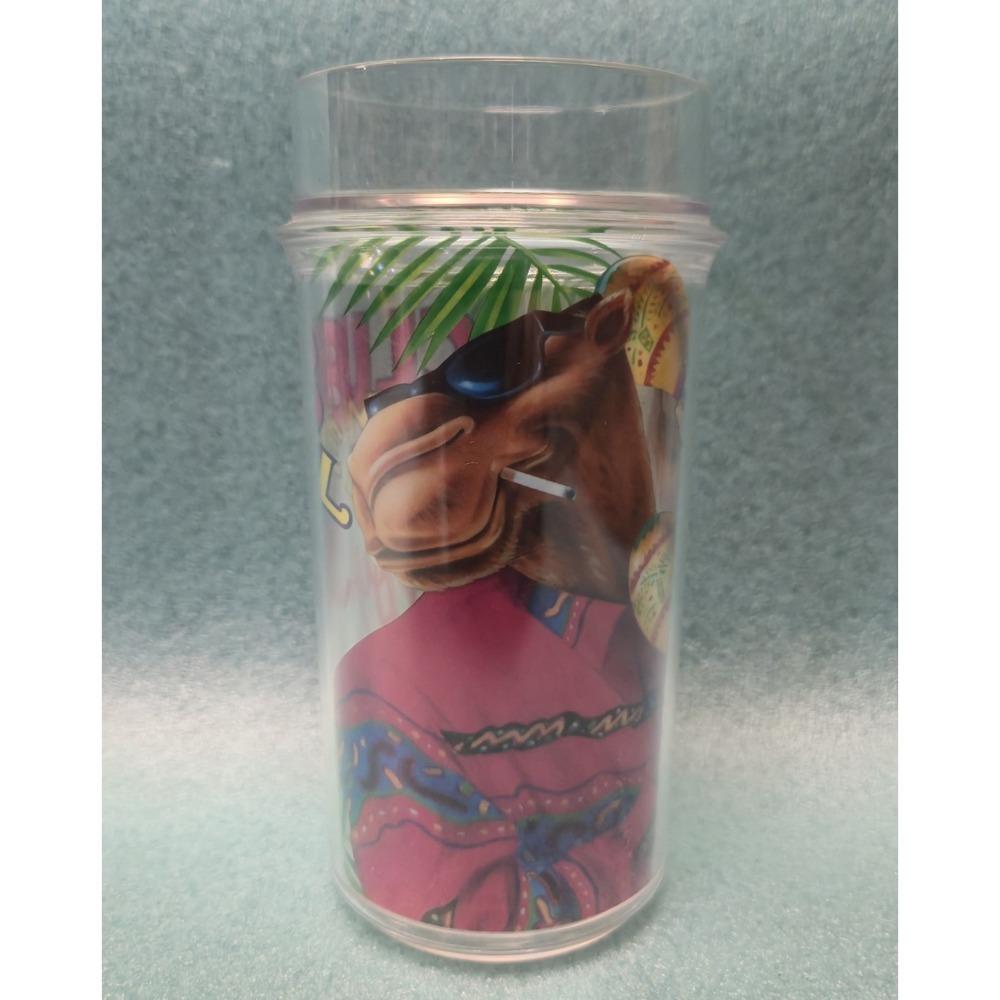 VTG 1992 RJ Reynolds Floyd Club Camel Insulated Tumbler ThermoServe USA